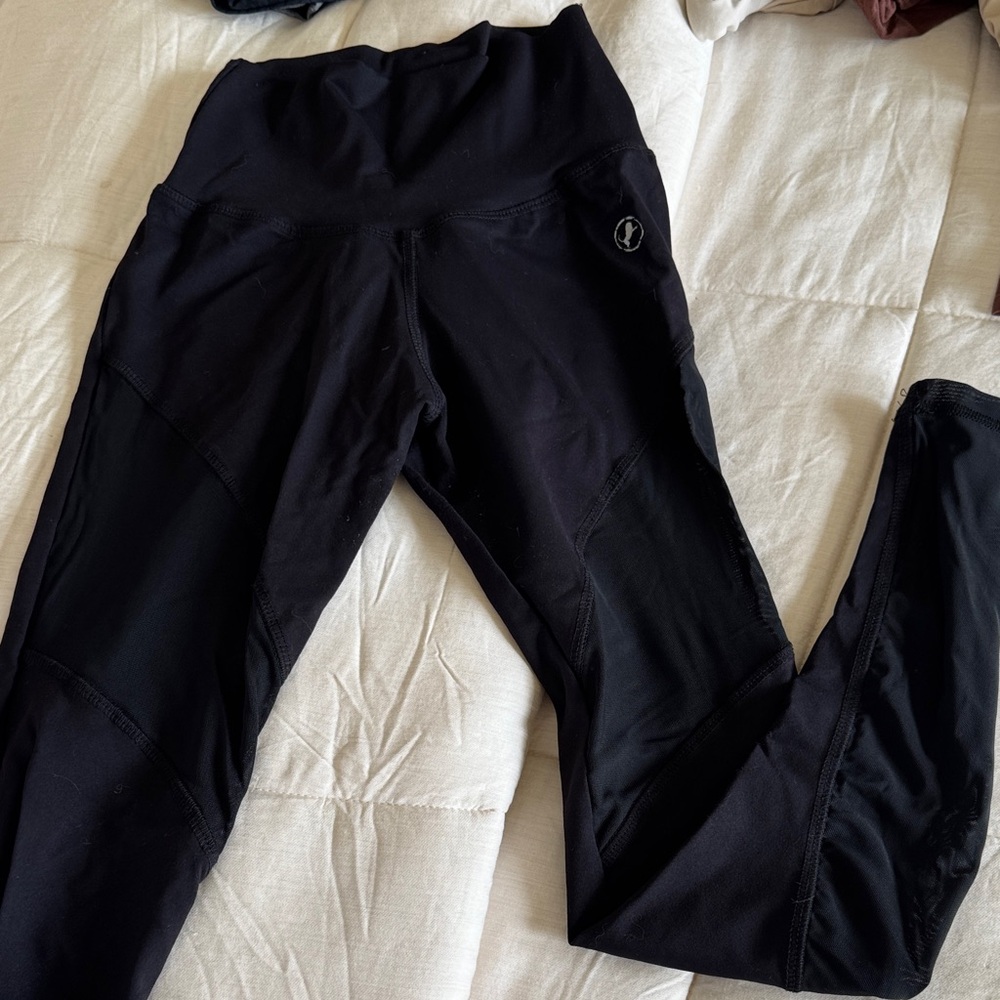 Black High-Waisted Leggings